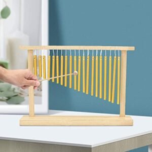 20-Bar Gold Chime: Healing Sound Tabletop Instrument