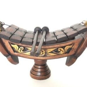 8-Bar Thai Teak Wooden Xylophone - Unique Marimba Gift