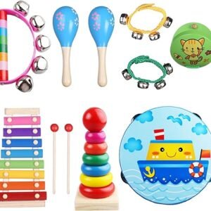 Colorful Musical Instrument Set for Toddlers - Perfect Gift!