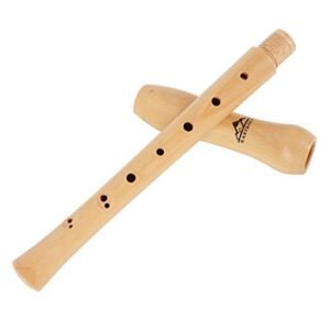 Eastrock Soprano Recorder - Baroque Maple Wood, 2-Piece