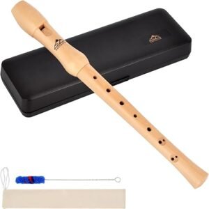 Eastrock Soprano Recorder - Baroque Maple Wood, 2-Piece