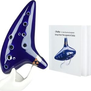 Enchanting Ohuhu Zelda Ocarina with Songbook & Accessories