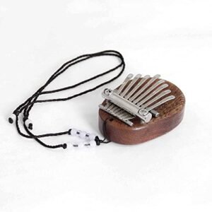 Exquisite Mini Kalimba: 8-Key Musical Pendant Gift