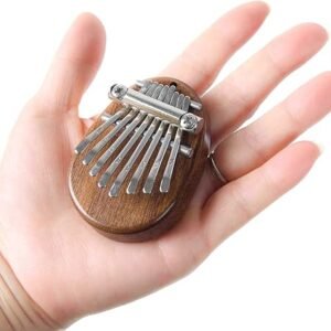 Exquisite Mini Kalimba: 8-Key Musical Pendant Gift