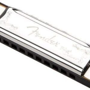 Fender Blues Deluxe Harmonica in Key of C - Chrome