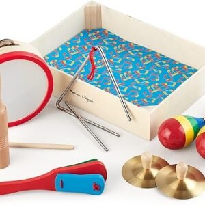 Melissa & Doug Band-in-a-Box: 10-Piece Musical Set!