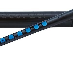 Recorder+ Black/Blue: Mellow Sound & Comfort Case