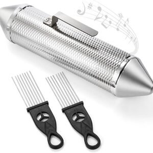 SOUJOY Stainless Steel Guiro Shaker - Perfect for Musicians!