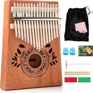 UNOKKI 17-Key Mahogany Kalimba – Portable Finger Piano